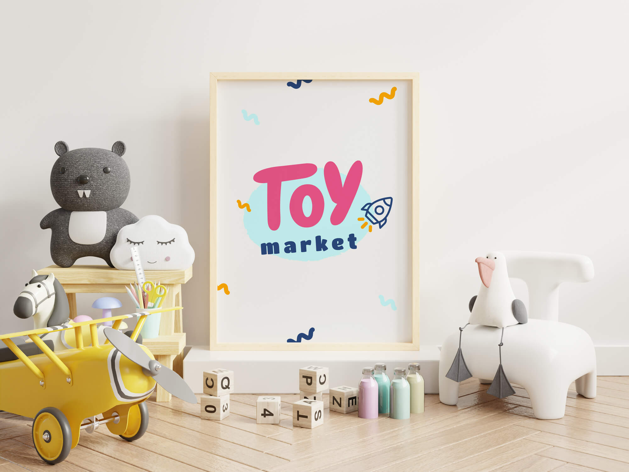 Tvorba identity a loga pre nový E-shop s detkými hračkami