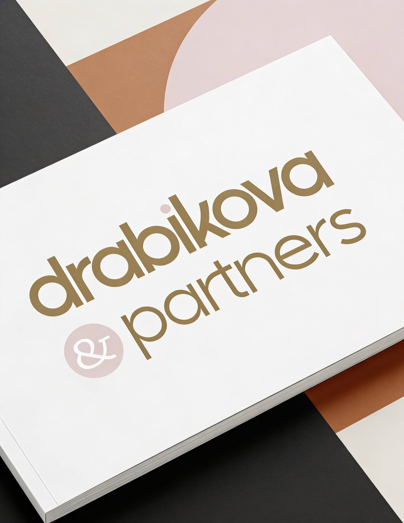 Brand manu&aacute;l vizu&aacute;lnej identity pr&aacute;vnickej firmy &mdash; tlačen&aacute; verzia